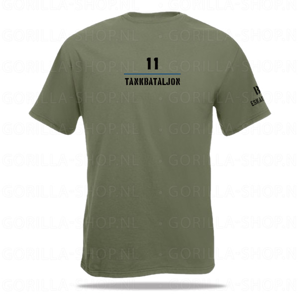 11-Tankbataljon-KIT-rug 11 tankbataljon t-shirt