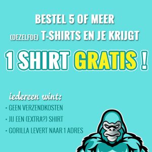 gratis T-shirt Defensie