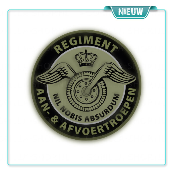 AAN-AFVOERTROEPEN-rond-1-TEMP AAT - Sticker (groen)