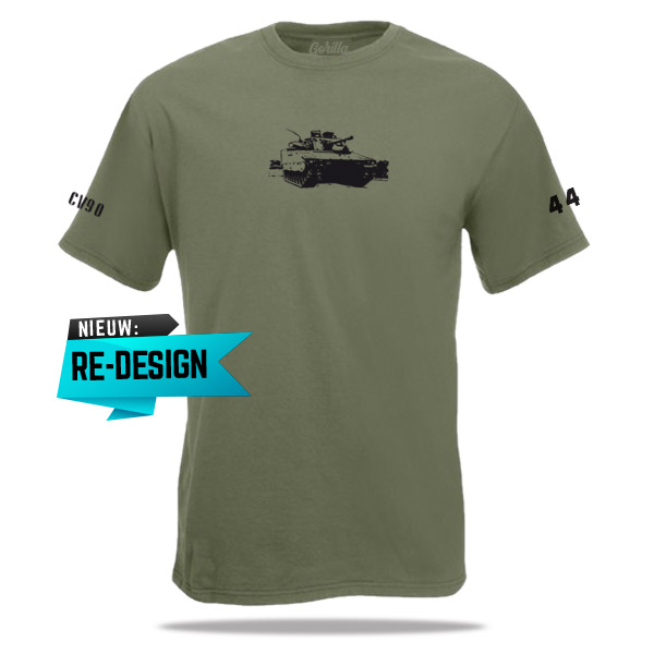 CV90-premium-borst cv90 t-shirt