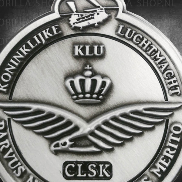 Coin-KLU-wings-3 KLU Coin (Special Shape) - Afbeelding 3