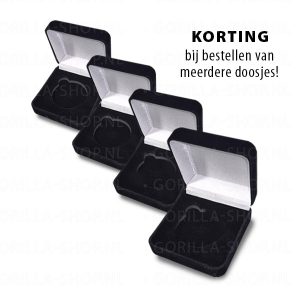set van doosjes voor coins