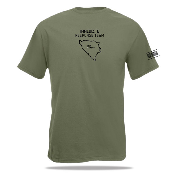 IRT-premium-rug t-shirt IRT, Bosnië