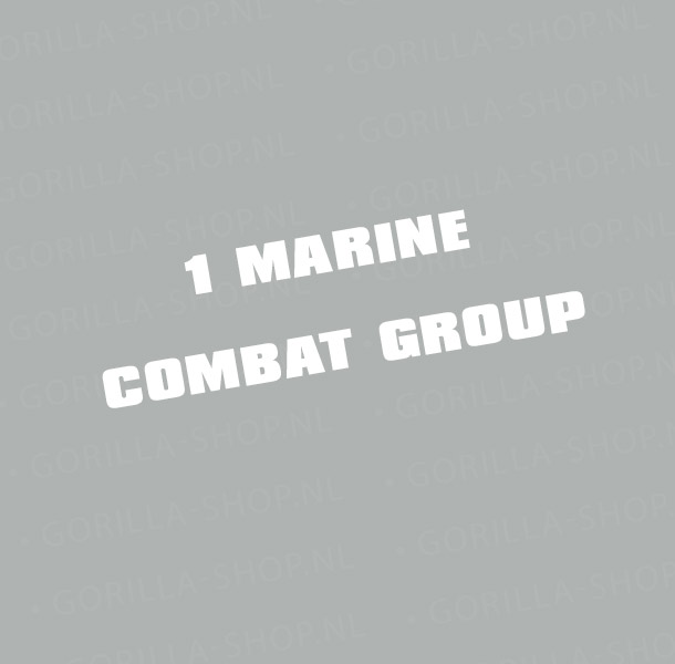 Mariniers-1-Marine-Combat-Group-sfeer1 Mariniers - 1 Marine Combat Group t-shirt - Afbeelding 6