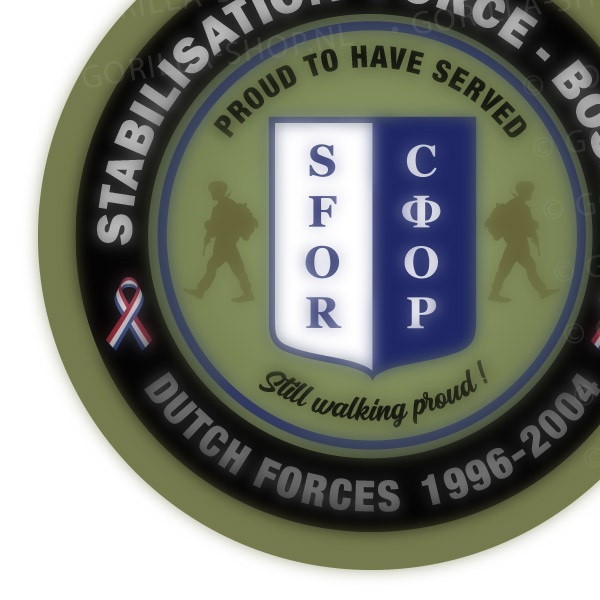 SFOR-still-walking-proud-2 SFOR sticker - still walking proud - Afbeelding 2