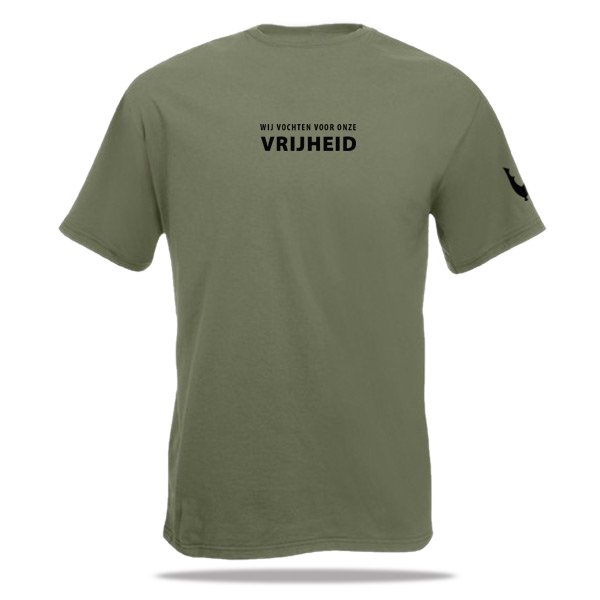 Veteraan-VRIJHEID-T-shirt-rug-groen Veteraan VRIJHEID t-shirt - Afbeelding 7