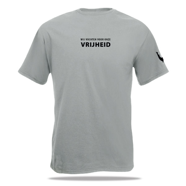 Veteraan-VRIJHEID-T-shirt-rug-zink Veteraan VRIJHEID t-shirt - Afbeelding 4