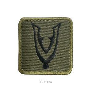 Patch Veteraan (vierkant)