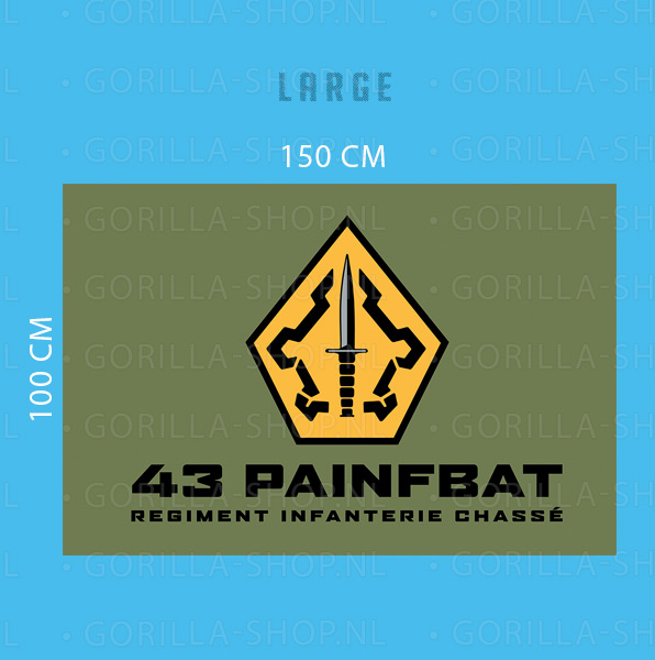 43 Painfbat vlag - Afbeelding 3