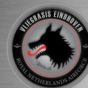 Vliegbasis Eindhoven sticker