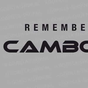 bedrukken shirt cambodja