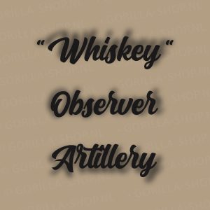 Whiskey artillerie
