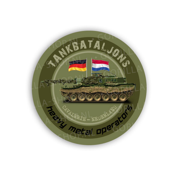 tankbataljons-Leopard2-afb1 Sticker tankbat