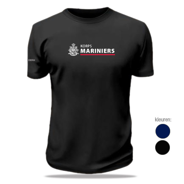 veteraan-mariniers-borst-zwart mariniers t-shirt