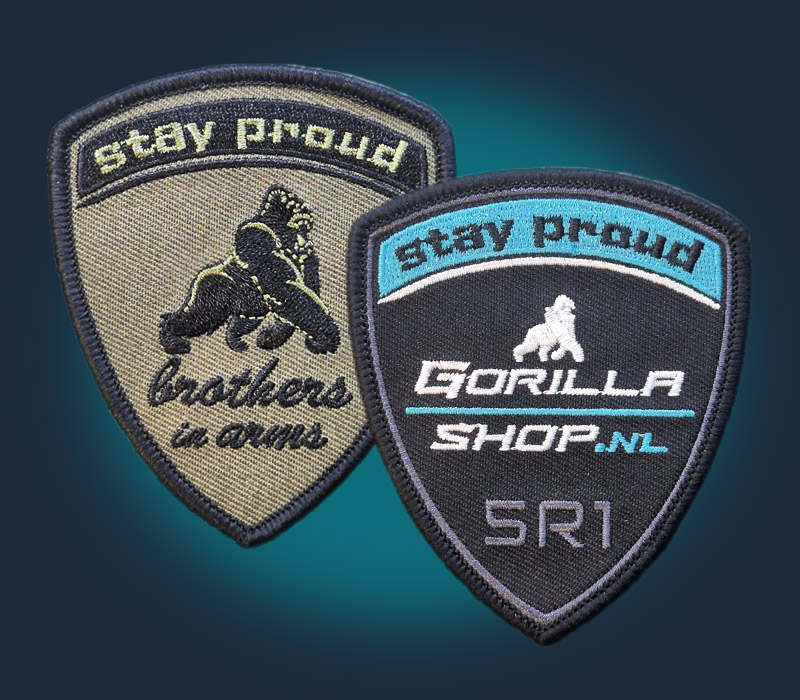 blokfoto gorilla shop patch