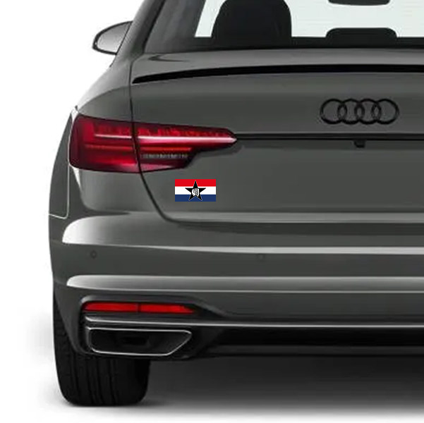 Van Heutsz Sticker VLAG (set) - Afbeelding 2
